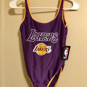 Lakers bodysuit 😈